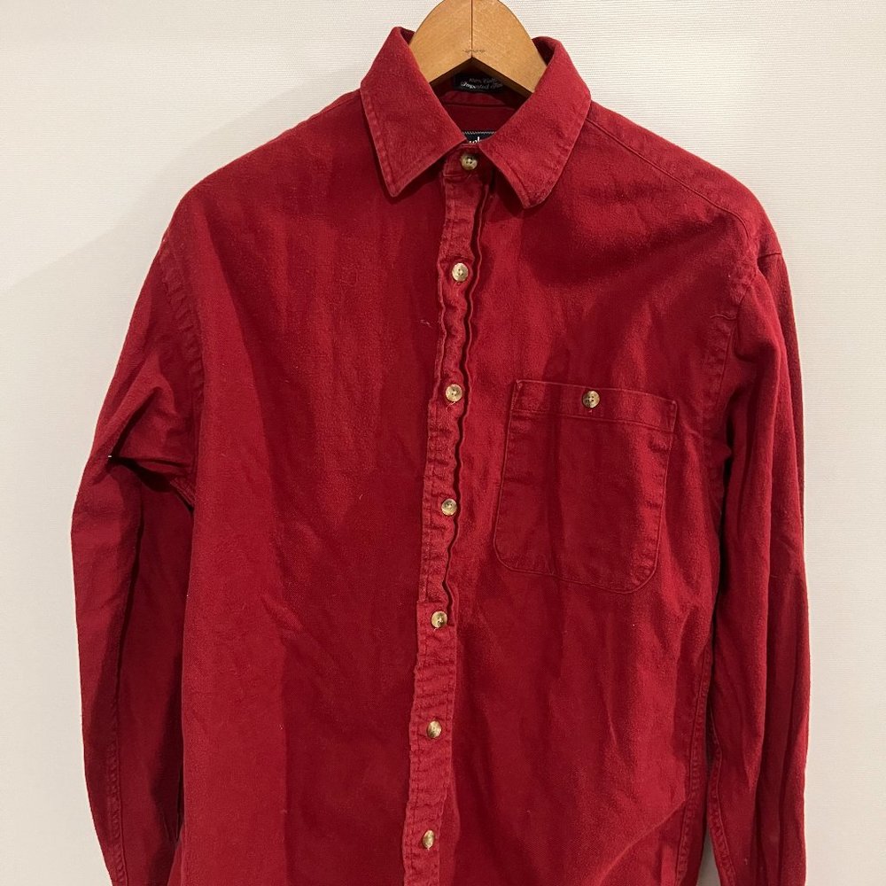 Vintage 1980s Burberry's Chamois Cloth Men's Casual Button Up